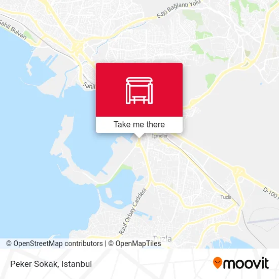 Peker Sokak map