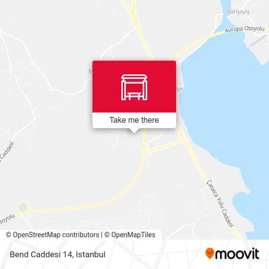 Bend Caddesi 14 map
