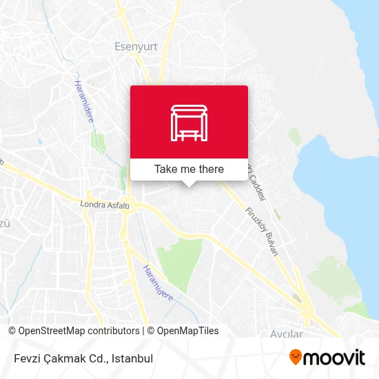 Fevzi Çakmak Cd. map