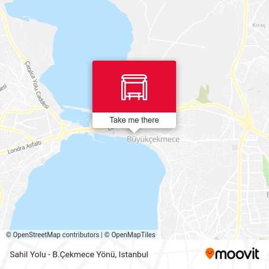 Sahil Yolu - B.Çekmece Yönü map