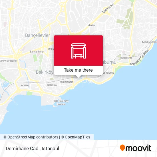 Demirhane Cad. map