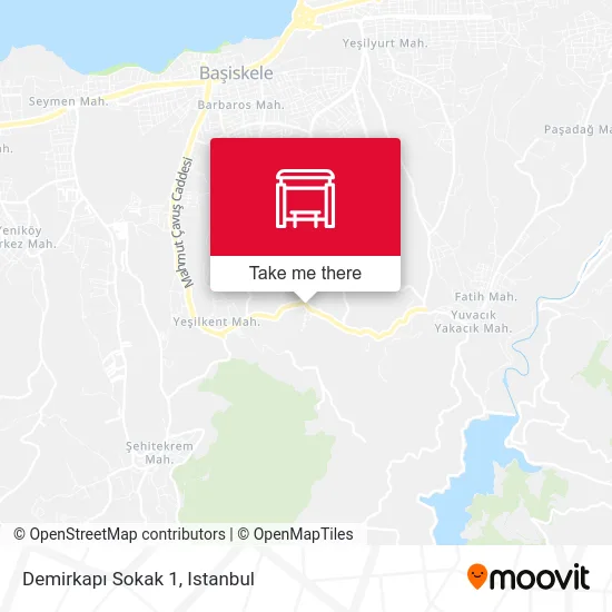 Demirkapı Sokak 1 map