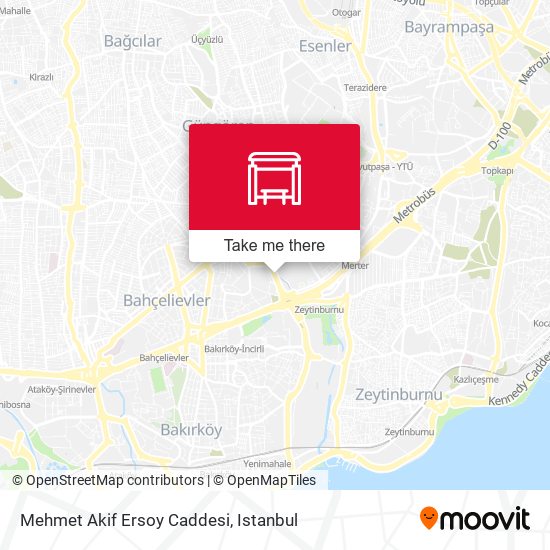 Mehmet Akif Ersoy Caddesi map