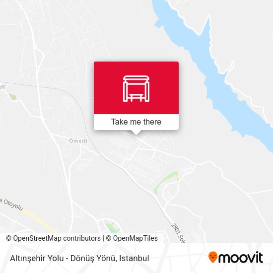 Altınşehir Yolu - Dönüş Yönü map