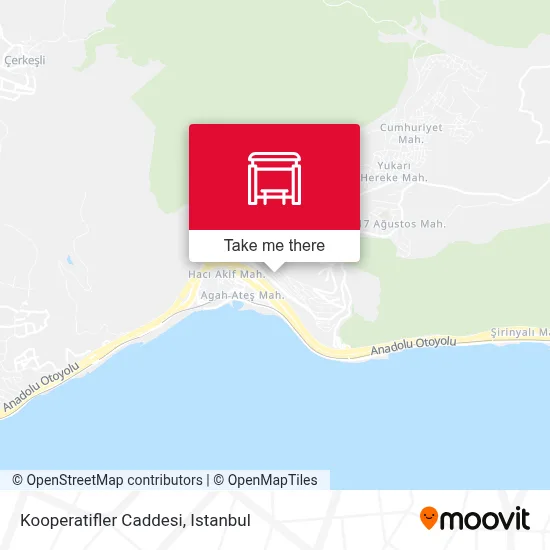 Kooperatifler Caddesi map