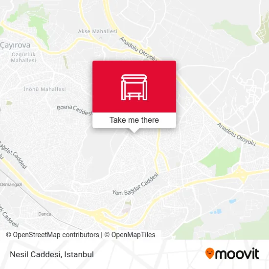 Nesil Caddesi map