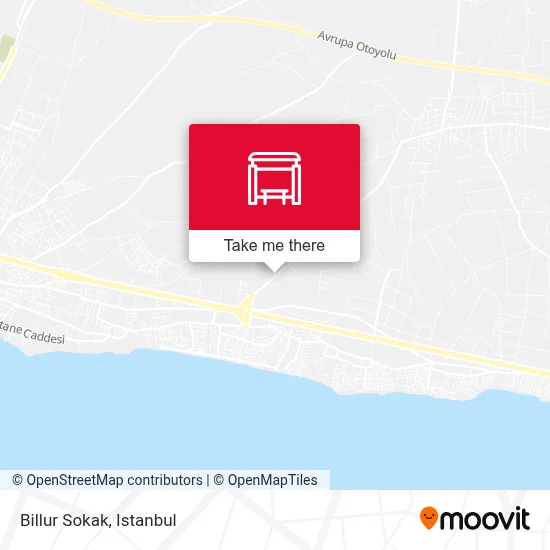 Billur Sokak map