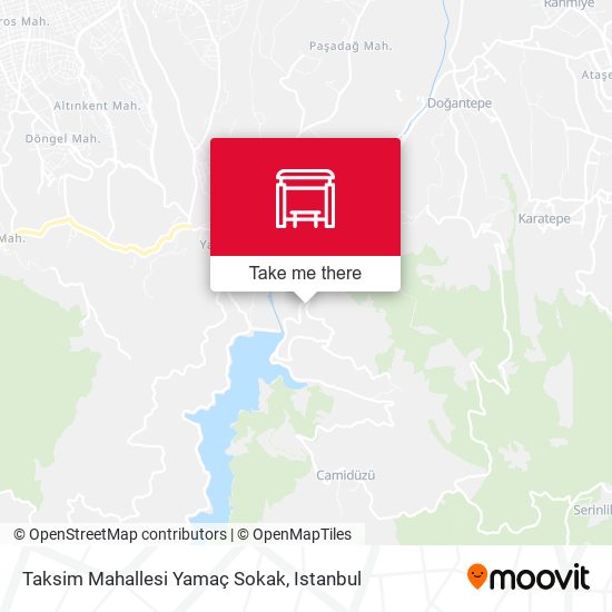 Taksim Mahallesi Yamaç Sokak map