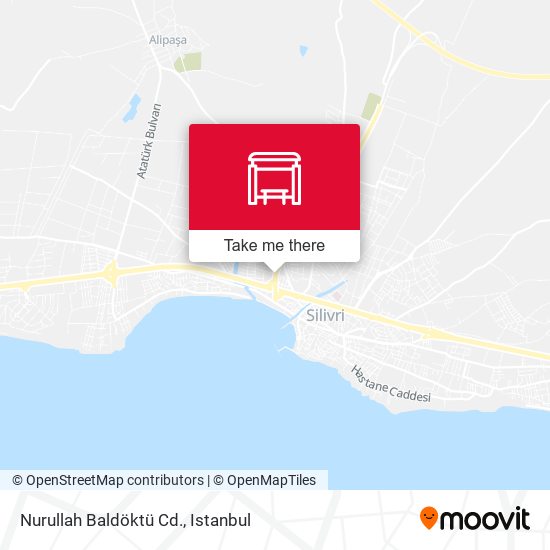 Nurullah Baldöktü Cd. map