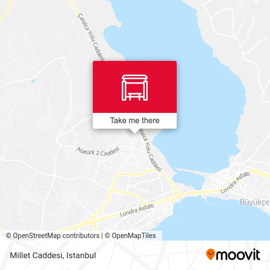 Millet Caddesi map
