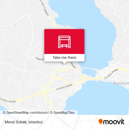 Meral Sokak map