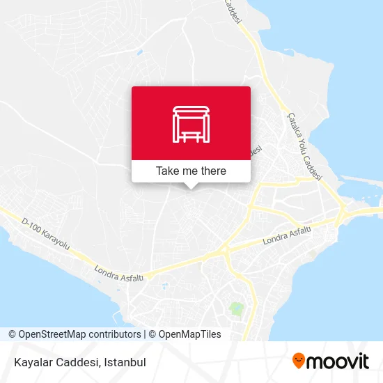 Kayalar Caddesi map