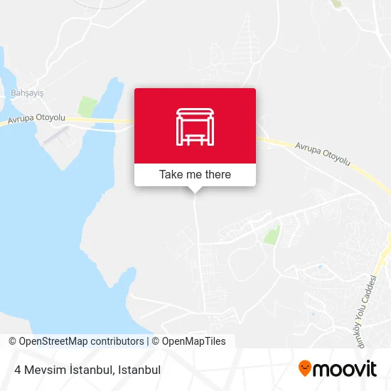 4 Mevsim İstanbul map