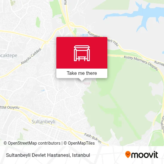 Sultanbeyli Devlet Hastanesi map