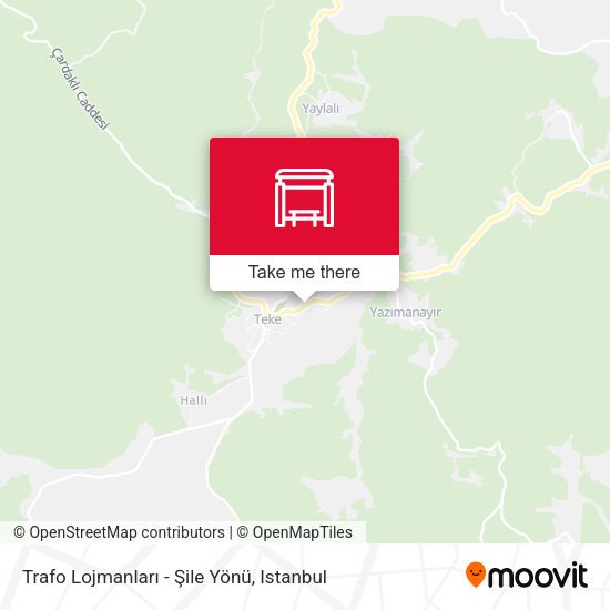 Trafo Lojmanları - Şile Yönü map