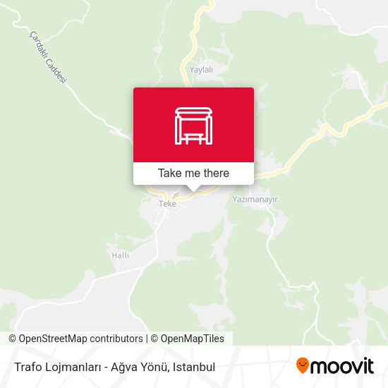 Trafo Lojmanları - Ağva Yönü map