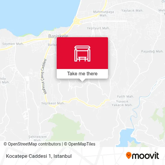 Kocatepe Caddesi 1 map