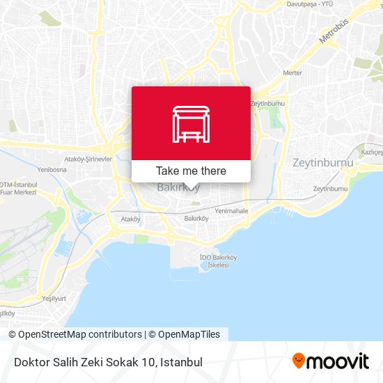 Doktor Salih Zeki Sokak 10 map