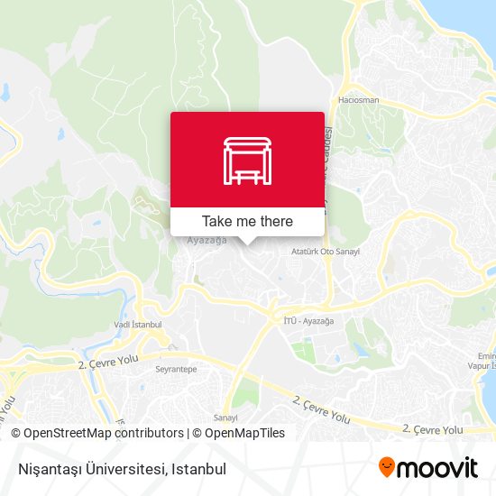 Nişantaşı Üniversitesi map