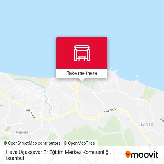 Hava Uçaksavar Er Eğitim Merkez Komutanlığı map