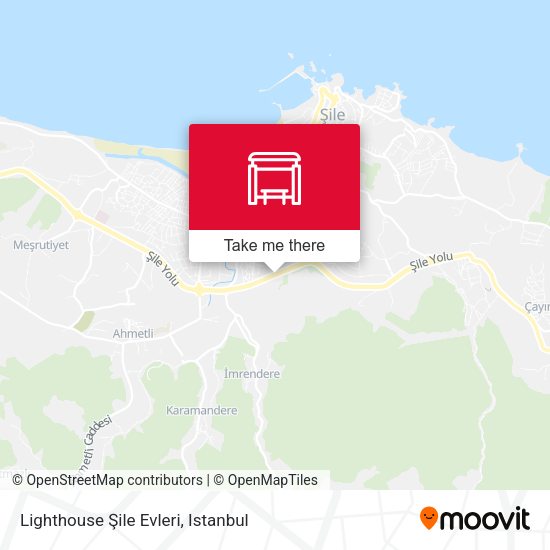 Lighthouse Şile Evleri map