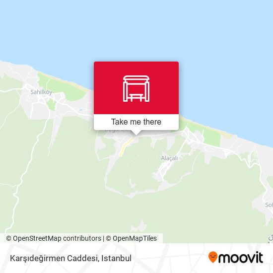 Karşıdeğirmen Caddesi map