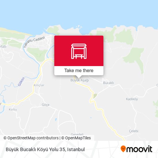 Büyük Bucaklı Köyü Yolu 35 map
