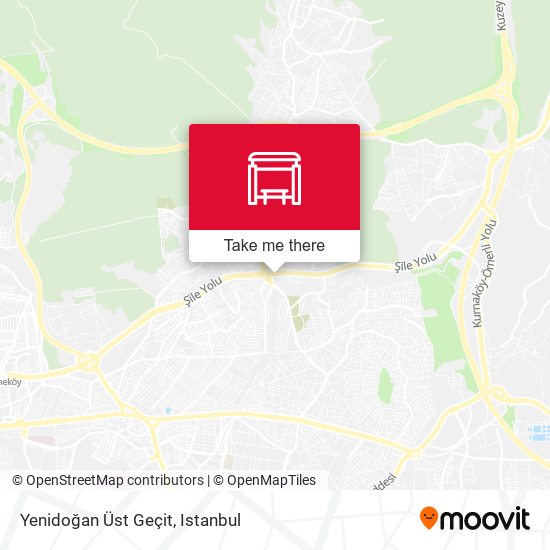 Yenidoğan Üst Geçit map
