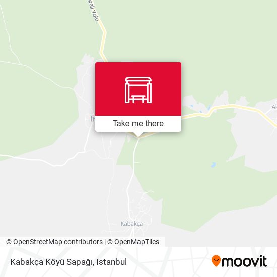 Kabakça Köyü Sapağı map