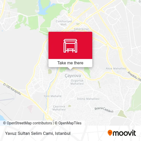 Yavuz Sultan Selim Cami map