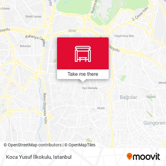 Koca Yusuf İlkokulu map