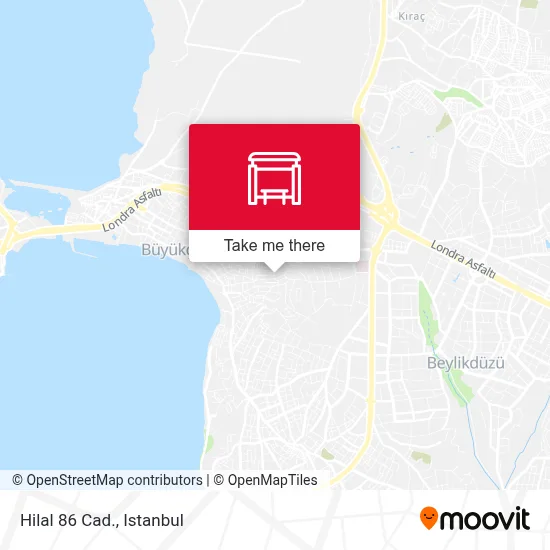 Hilal 86 Cad. map
