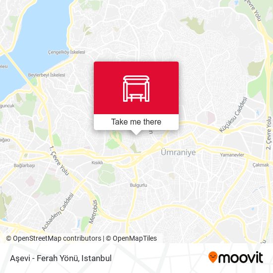 Aşevi - Ferah  Yönü map