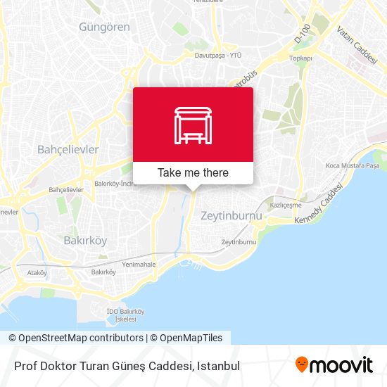 Prof Doktor Turan Güneş Caddesi map