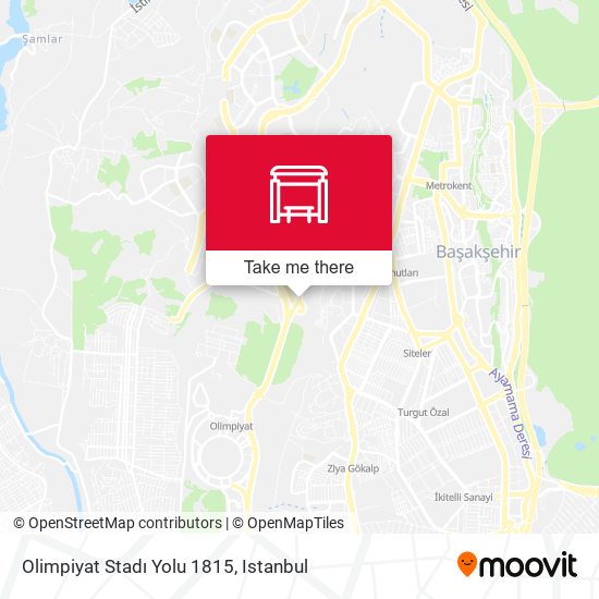 Olimpiyat Stadı Yolu 1815 map