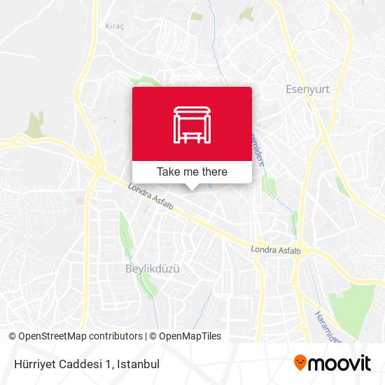 Hürriyet Caddesi 1 map