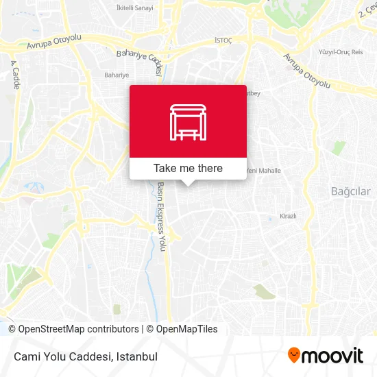 Cami Yolu Caddesi map