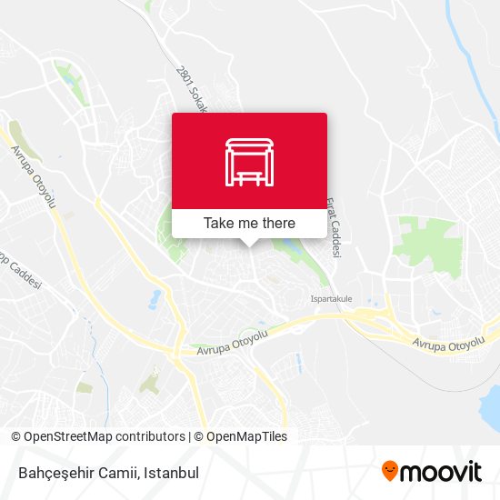 Bahçeşehir Camii map