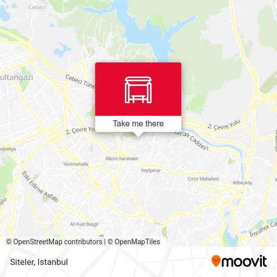 Siteler map