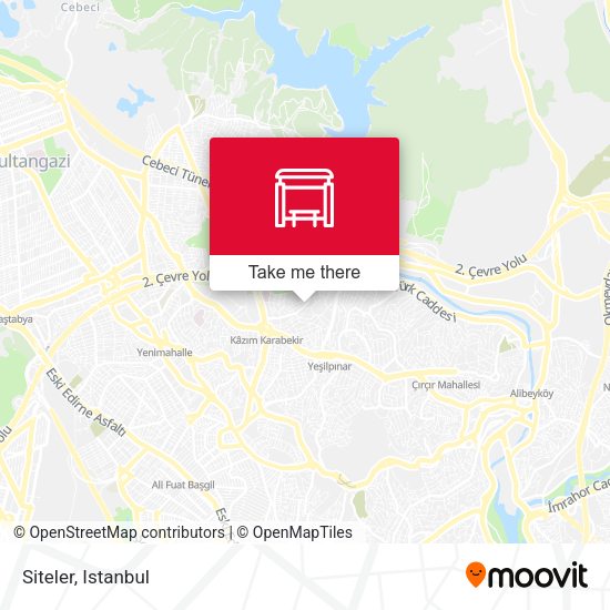 Siteler map