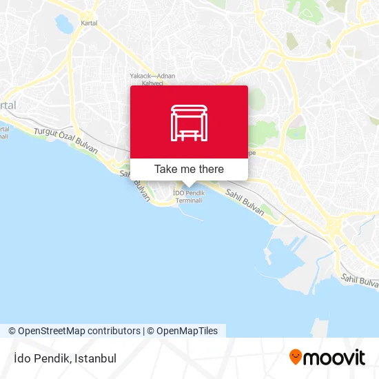 İdo Pendik map
