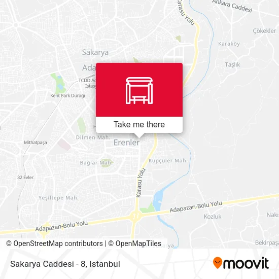Sakarya Caddesi - 8 map
