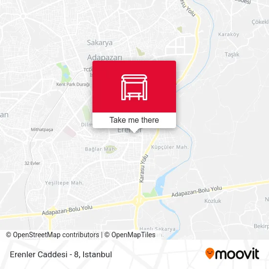 Erenler Caddesi - 8 map