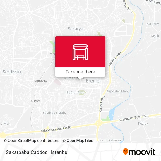 Sakarbaba Caddesi map