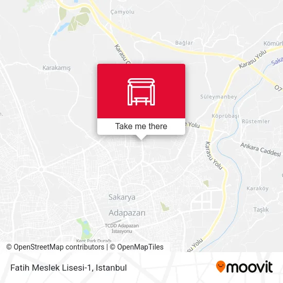 Fatih Meslek Lisesi-1 map
