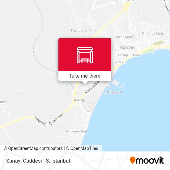 Sanayi Caddesi - 3 map