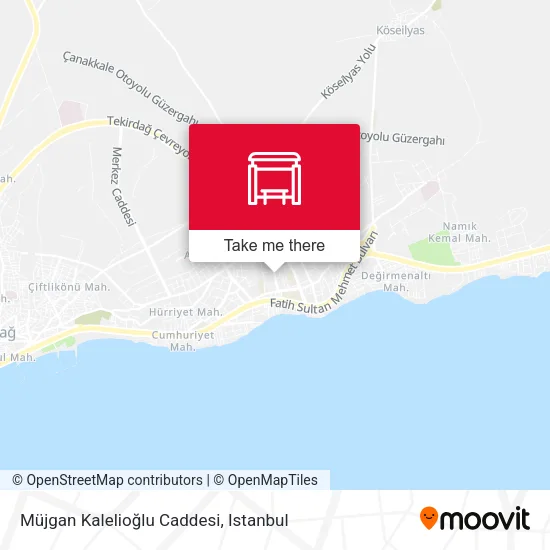 Müjgan Kalelioğlu Caddesi map