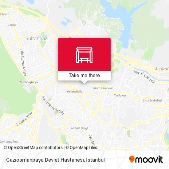 Gaziosmanpaşa Devlet Hastanesi map