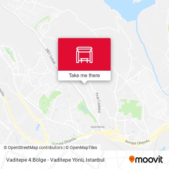 Vaditepe 4.Bölge - Vaditepe Yönü map
