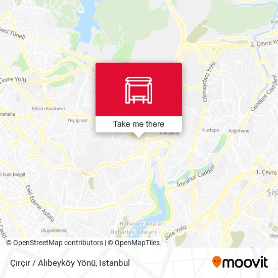 Çırçır / Alıbeyköy Yönü map